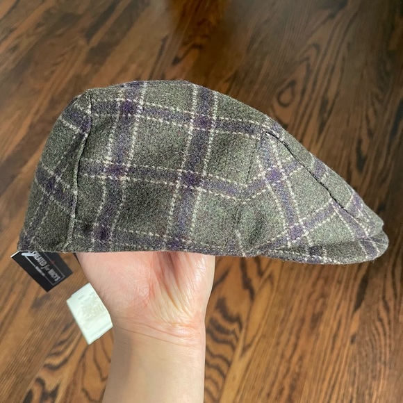 Stetson Men’s Newsboy Hat in Tartan - Picture 5 of 7
